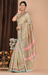 Elegant Print Chanderi Silk Saree (CHSAR41)